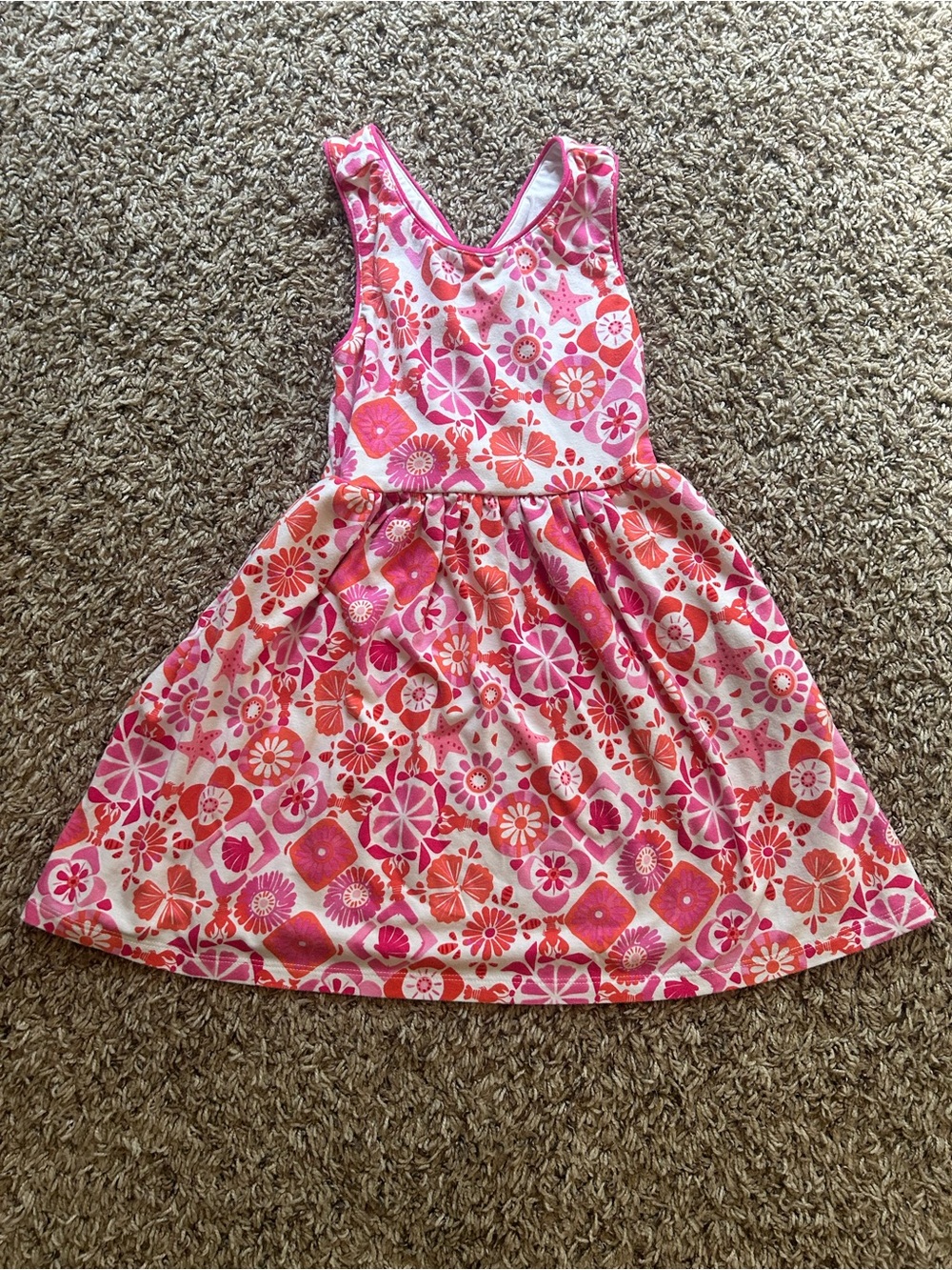 Little Sleepies Coastal Gems criss cross dress